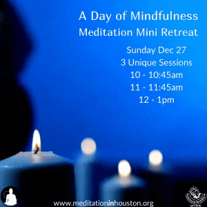 A Day of Mindfulness- Meditation Mini Retreat