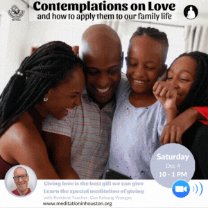 Contemplations on Love and how to apply them to our family life