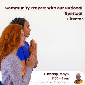 Community Prayers with Our National Spiritual Director
