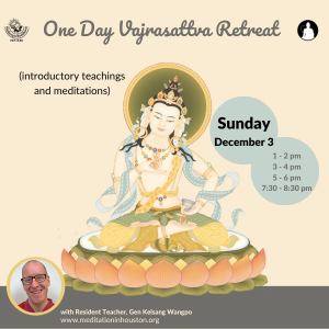 Featured image for “Introduction to Purification: One Day Vajrasattva Retreat”