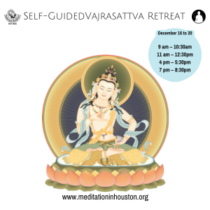 Featured image for “Self-guided Vajrasattva Retreat”