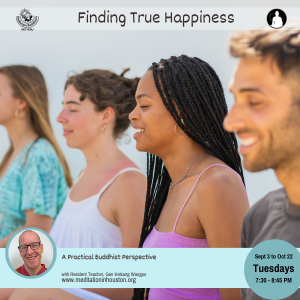 Finding True Happiness: A Practical Buddhist Perspective - Katy Branch